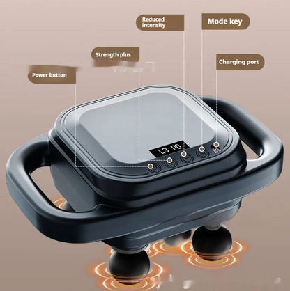 Hot Press 8 Head Massage Gun