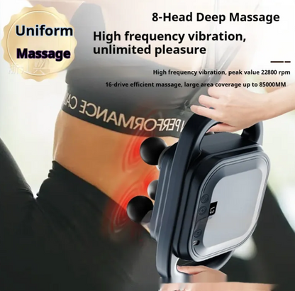 Hot Press 8 Head Massage Gun